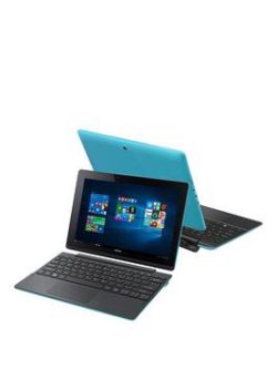 Acer Switch 10E, Intel&Reg; Atom&Trade; Quad-Core Processor, 2Gb Ram, 32Gb Emmc Storage, 10.1 Inch Touchscreen 2-In-1 Laptop, Includes Microsoft Office Mobile - Blue - Laptop Only